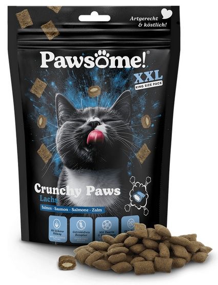 Pawsome Crunchy Paws Łosoś 150g zdjęcie 1