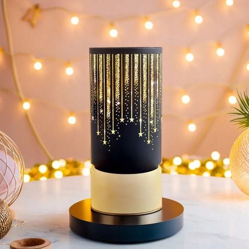 Lampion Świąteczny LED Duży Szklany - Dekoracja Świąteczna Ozdobna Na Stół na Arena.pl