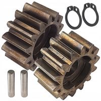 ZĘBATKI NAPĘDU KOSIARKI 14 ZĘBÓW DO NAC VICTUS 2 KLINY SEGERY ZĘBATKA