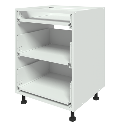 KUCHNIA KLASYCZNA KU-D60S3 Szafka 60 cm dolna fronty MDF frezowane na Arena.pl