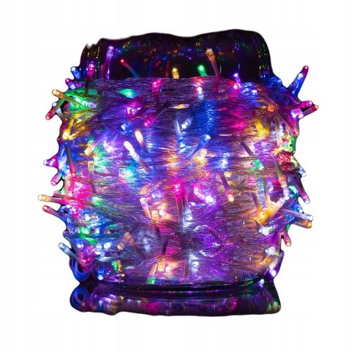 LAMPKI CHOINKOWE ZEWNĘTRZNE / WEWNĘTRZNE 375LED 50m multikolor na Arena.pl