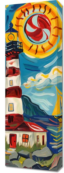 Obraz 30x90cm Żywa Przystań zdjęcie 1