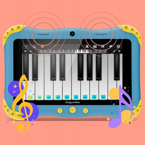 Tablet dla dzieci edukacyjny Kruger&Matz 7" FUN 708 3/32GB WiFi Android 13 na Arena.pl