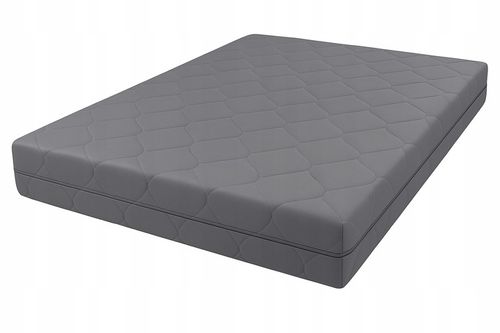 Pokrowiec na materac pikowany grafit szary zamek 140x200 MIKROFIBRA na Arena.pl