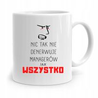 Dla Managera Menadżera Kubek Prezent Na Urodziny Z Nadrukiem Ze Zdjęciem