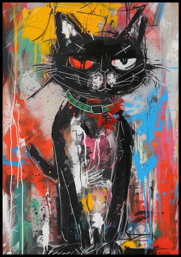 Plakat 70x100cm Gburowaty Kiciak na Arena.pl