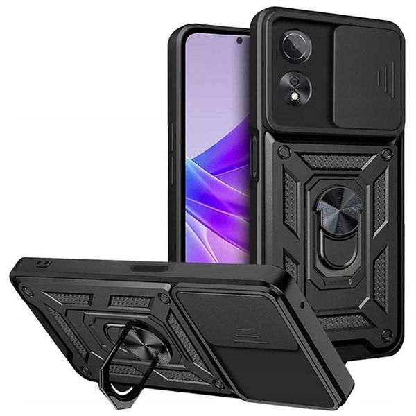Spacecase Camring Oppo A58 4G Black zdjęcie 2