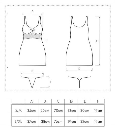 KREMOWA KOSZULKA NOCNA KORONKOWA + STRINGI L/XL zdjęcie 4
