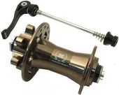 Piasta rowerowa przednia brązowa 36H MTB trekking Novatec D811SB maszynowe