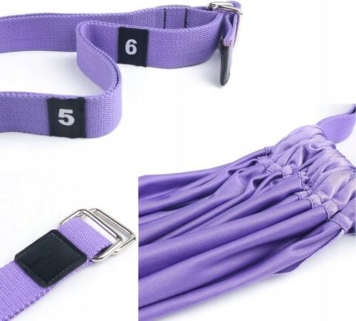 HAMAK CHUSTA DO ROZCIĄGANIA STRETCHING JOGA HUŚTAWKA ĆWICZENIA JOGI na Arena.pl