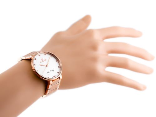 ZEGAREK G. ROSSI - 11155B2-3D3 (zg784e) r.gold + BOX na Arena.pl