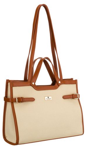 torba damska ptn lilia-1276 ecru-brown na Arena.pl