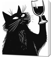 Obraz 60x70cm Koci Wirtuoz