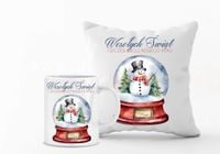 Zestaw PODUSZKA i KUBEK personalizacja PREZENT na święta twój napis