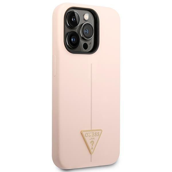 Etui Guess do iPhone 14 Pro Max, Różowy zdjęcie 4