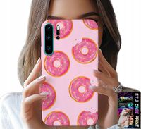 ETUI DO HUAWEI P30 PRO - WZÓR Z PĄCZKAMI DONATAMI POLEWĄ CUKROWĄ