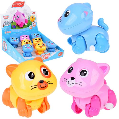 DLA DZIECI NAKRĘCANY KOLOROWY KOTEK 1SZT na Arena.pl