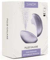 svakom pulse galaxy lilac - stymulator powietrzny z projektorem led