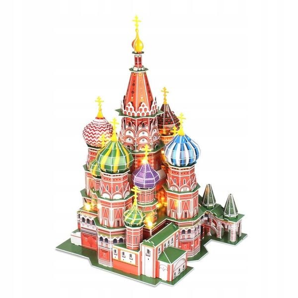 puzzle 3d led katedra św.basils zdjęcie 7