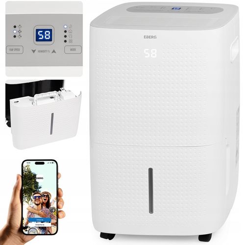 Osuszacz powietrza EBERG pochłaniacz wilgoci 60L/24h +WiFi na Arena.pl
