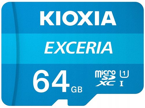 Karta pamięci microSDHC 64GB class 10 KIOXIA na Arena.pl