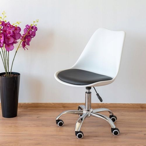 FOTEL OBROTOWY KRZESŁO BIUROWE NA KÓŁKACH na Arena.pl