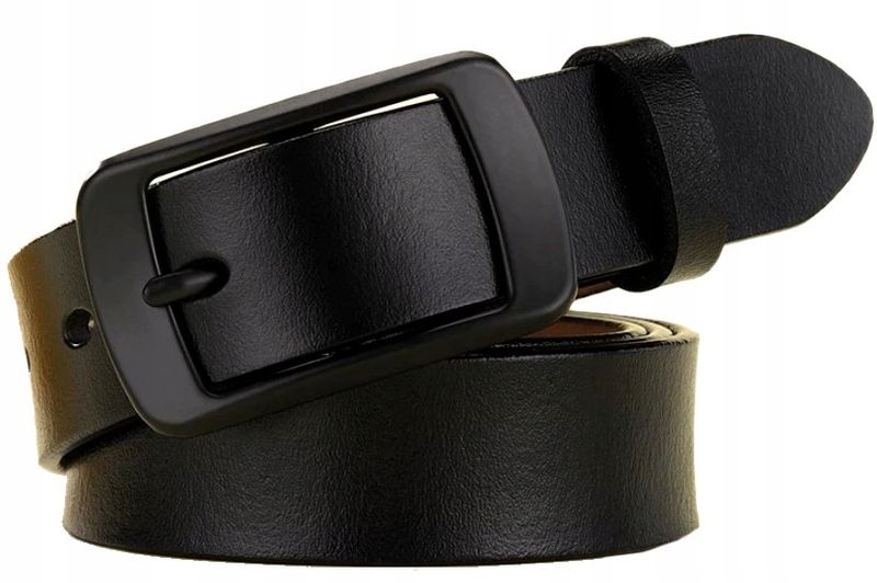 Pasek Skórzany Do Spodni Damski Modny Klamra Boho zdjęcie 2