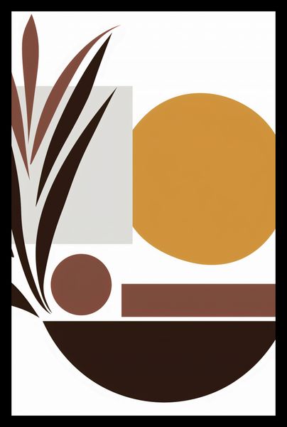 Plakat 53x81cm Stylizacja Roślin zdjęcie 2
