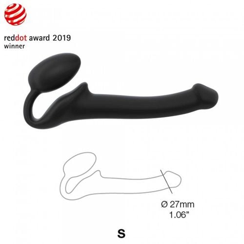 semi realistic bendable strap on black   s na Arena.pl