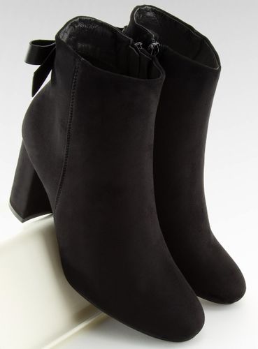 Botki na obcasie czarne E5120 BLACK - 41 na Arena.pl
