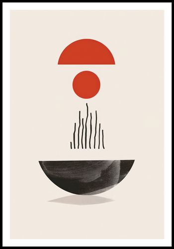 Plakat 61x90,5cm Półokrągła Forma na Arena.pl