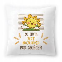 Poduszka Dla Liwii Na Urodziny Imieniny Prezent Z Nadrukiem Ze Zdjęciem
