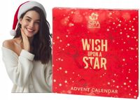 KALENDARZ ADWENTOWY ZESTAW Z KOSMETYKAMI URODA 24 SZTUKI PREZENT DLA KOBIET