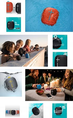 Ultimate Ears WONDERBOOM UE GŁOŚNIK Bluetooth IP67 na Arena.pl