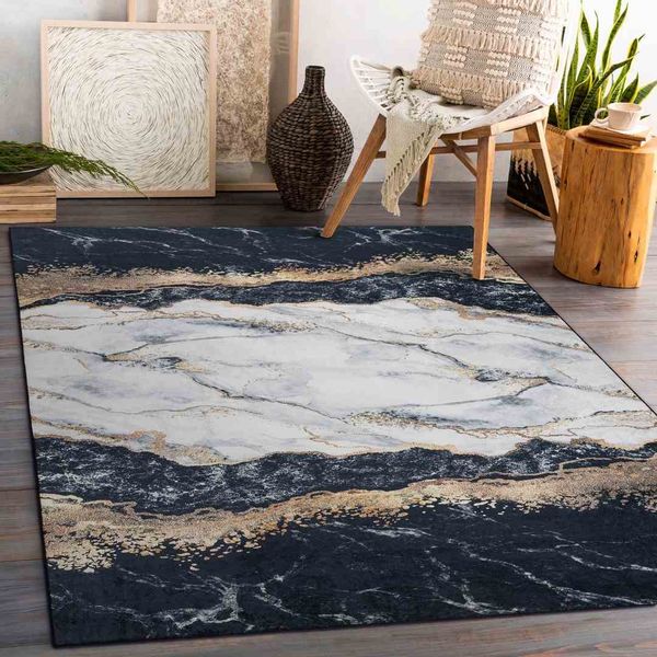 RUG/LU/ARLEN/MARBLE1/BLACK/160x220 zdjęcie 4