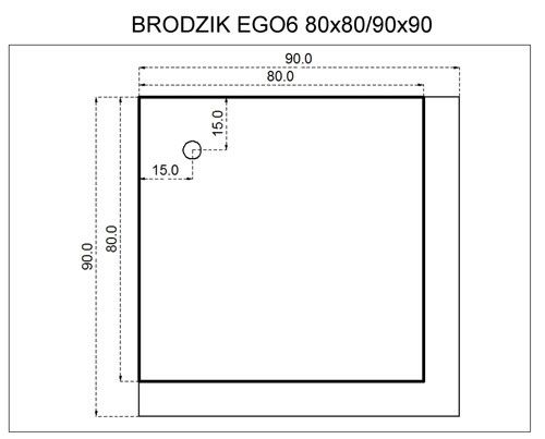 Brodzik Ego 90 na Arena.pl