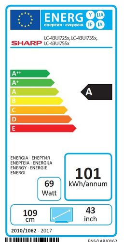 Sharp Telewizor 43 LED LC43UI7352E na Arena.pl