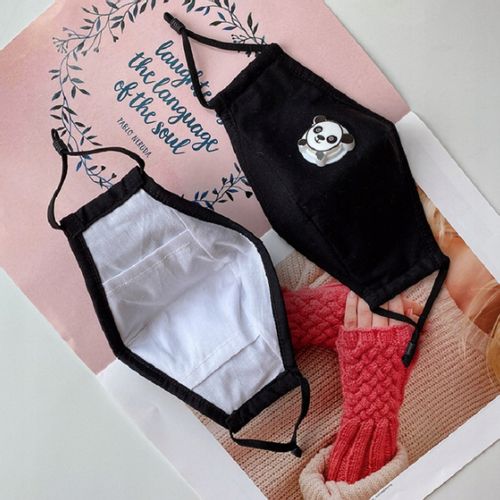 DLA DZIECI Maska PANDA RÓŻOWA + 3x FILTR PM 2.5 na Arena.pl