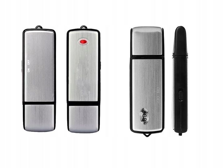 MINI DYKTAFON SZPIEGOWSKI PODSŁUCH PENDRIVE USB zdjęcie 8