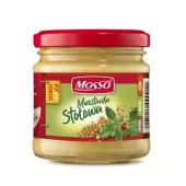 MOSSO MUSZTARDA STOŁOWA 180G SŁOIK