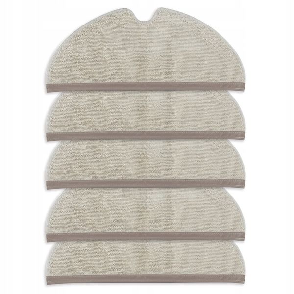 5x Mop Mikrofibra do Xiaomi Roborock S5 S6 Q7 Max zdjęcie 1