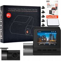 Kamera samochodowa 70mai PRO++ A500S+WSTECZNA j.PL