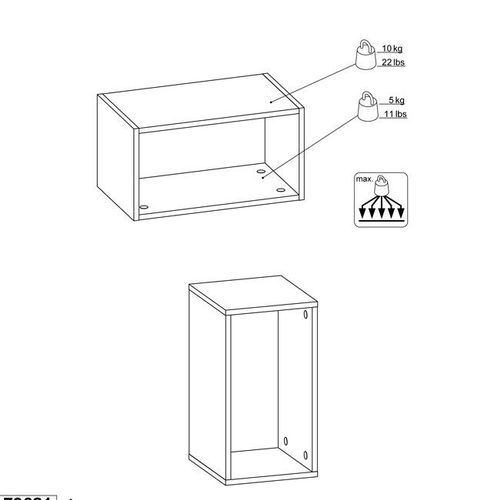 COLLECT biała półka 1 na Arena.pl