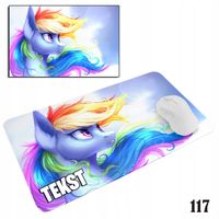 PODKŁADKA POD MYSZKĘ MYSZ WZORY DO WYBORU - MY LITTLE PONY BAJKI 29x36cm