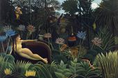 Plakat 91,5x61cm The Dream, Rousseau Vintage do Salonu