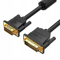2 x Vention Kabel Przewód Adapter Wideo DVI Do VGA Full HD 1080p Do Monitor