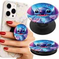Uchwyt do telefonu Popsocket na palce/stojak NA FALI BAJKOWE KOLOROWE WZORY