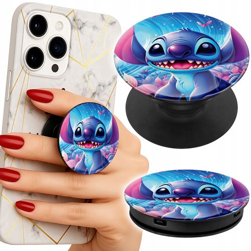 Uchwyt do telefonu Popsocket na palce/stojak NA FALI BAJKOWE KOLOROWE WZORY na Arena.pl