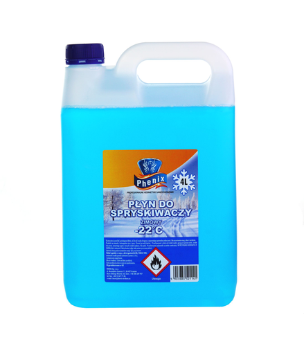 Płyn do spryskiwaczy zimowy -22°C, 4L Phenix na Arena.pl