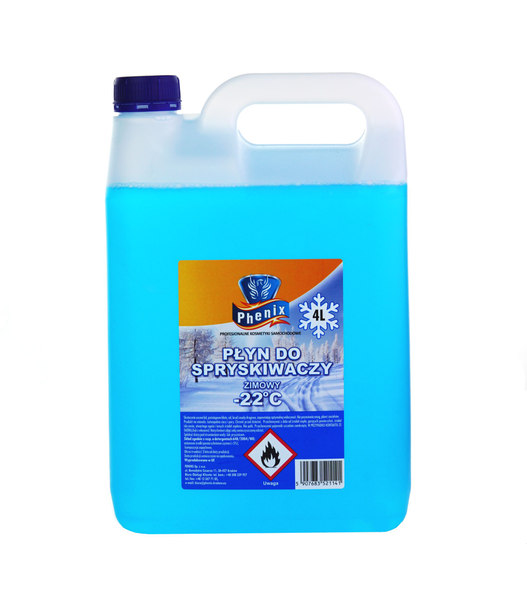 Płyn do spryskiwaczy zimowy -22°C, 4L Phenix zdjęcie 1